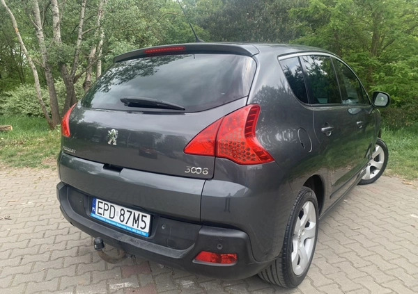 Peugeot 3008 cena 14999 przebieg: 213273, rok produkcji 2011 z Piaseczno małe 232